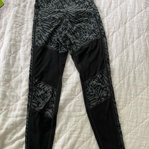 Lululemon Leopard / Mesh Leggings Size 6